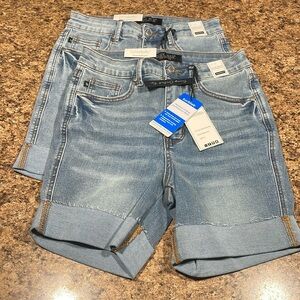 NWT JUDY BLUE HELLO GORGEOUS SMALL SHORTS TUMMY CONTROL